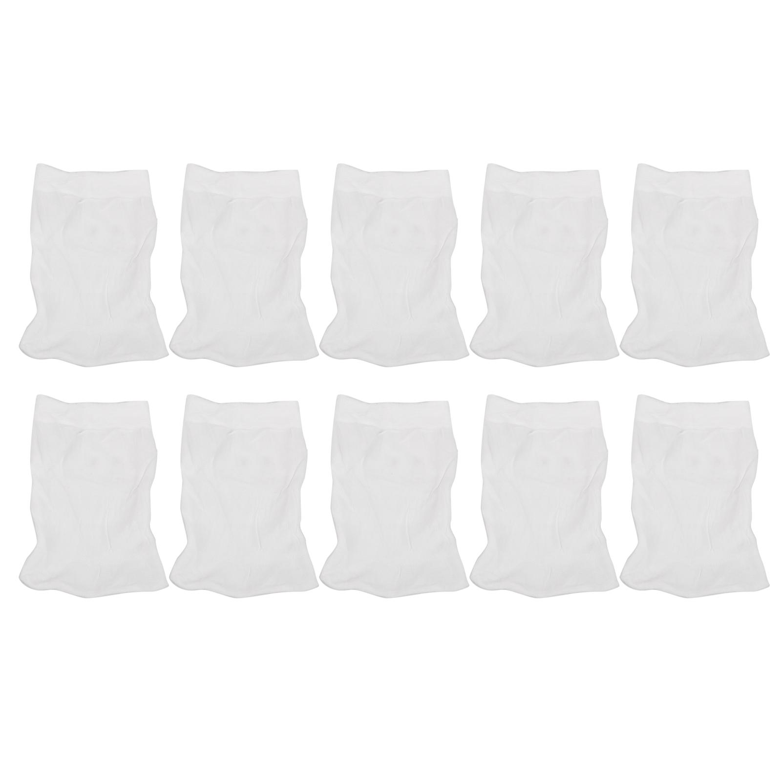 Konnwei Unisex Kids 10Pcs Filter Bag Swimming Pool Skimmer Mesh Dust Strainer Bags Replacement Cleaning Tools
