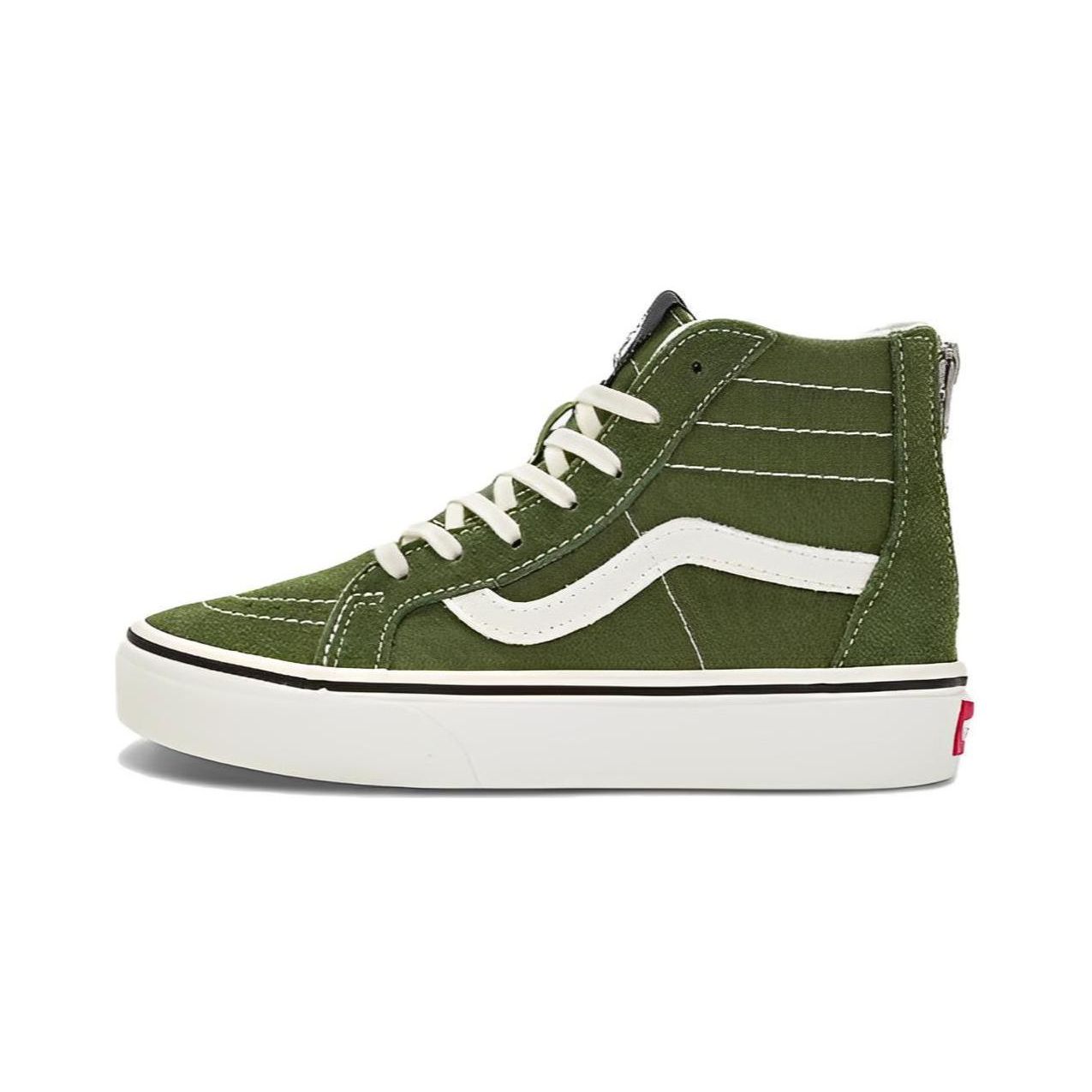 

Vans Sk8 Zip Повседневные Универсальные Высокие Детские Кеды для Скейтбординга Детские Кроссовки Зеленые VN0005VSBZ4 29