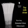 ZISIZ Disposable Coffee & Milk Tea Straws