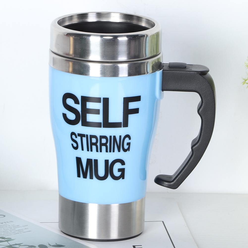 Electric Coffee Milk Automatic Mixing Cup Stainless Steel NaIntelligent Self Stirring Mug