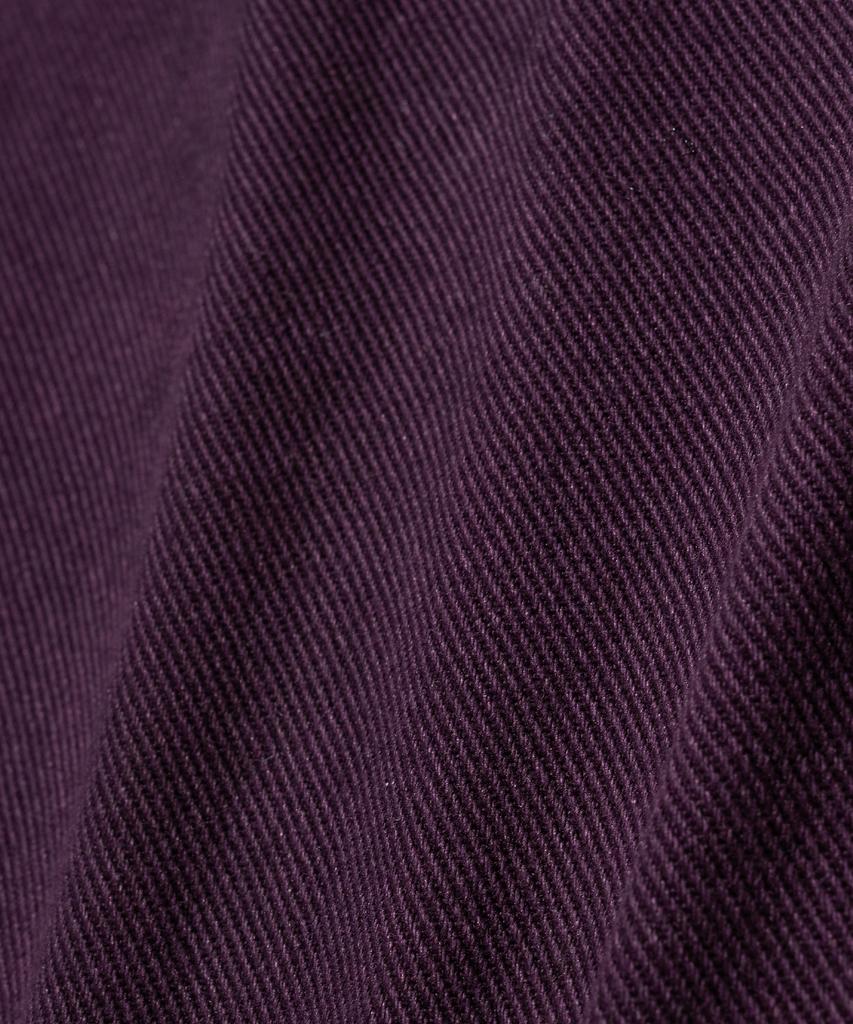 BROWNBREATH Stamp Tag Double Knee Pants - Purple