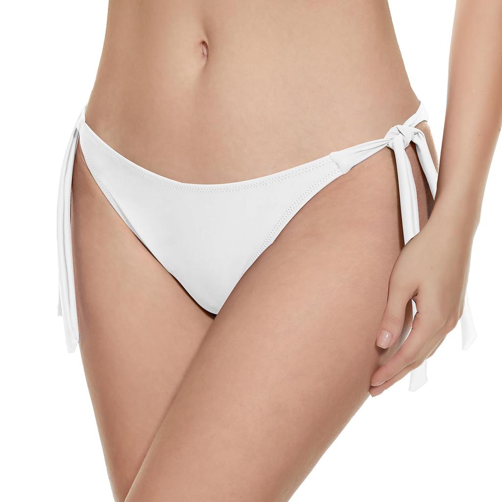 Women's Swimming Bottoms, High Waist, Vintage Basic , Full Coverage Bikini Split Swimsuit Briefs Swimming Trunk