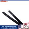 Pair Roof Molding Trim Set Right+Left Drip Side for Honda Civic Sedan 2006-2011  Roof Molding Trim Set Car Accessories