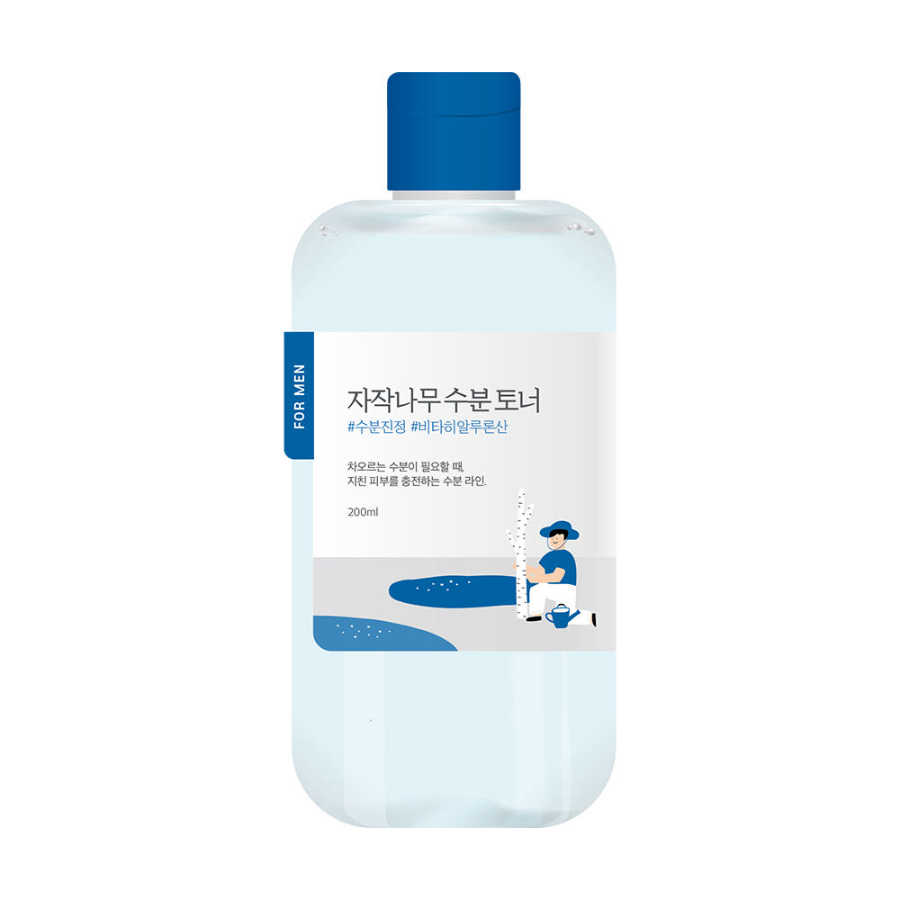 Round Lab For Men Birch Juice Moisturizing Toner 200ml Hydrating & Soothing Facial Toner