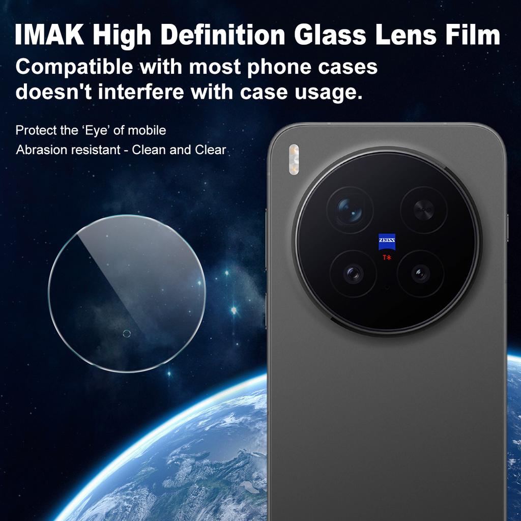 Für Vivo X300 Pro 5G Glas IMAK High Definition Integrierte Dünne Glaslinsenfolie