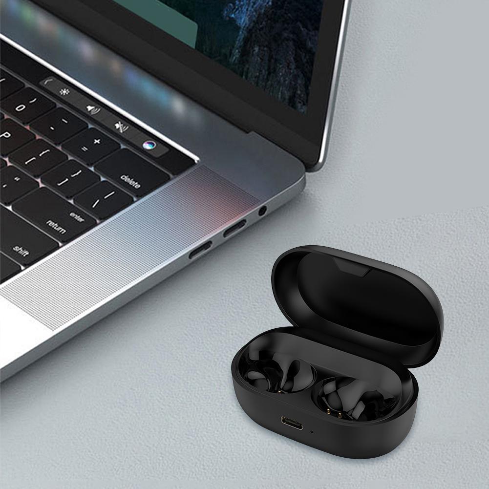 Charger Case 600mah Wireless Charger Case Type-C Port Replacement Charger Case Cradle Dock for Jabra Elite 7 Pro Earbuds