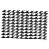 100 Pieces Clips for Earphone Wire Headset Cord Clamps Degree Rotate Black Headphone Cable Holders