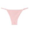 Women Mesh Sheer Panties Adjustable Strap Low Waist Breathable Seamless Underwear Lingerie Briefs