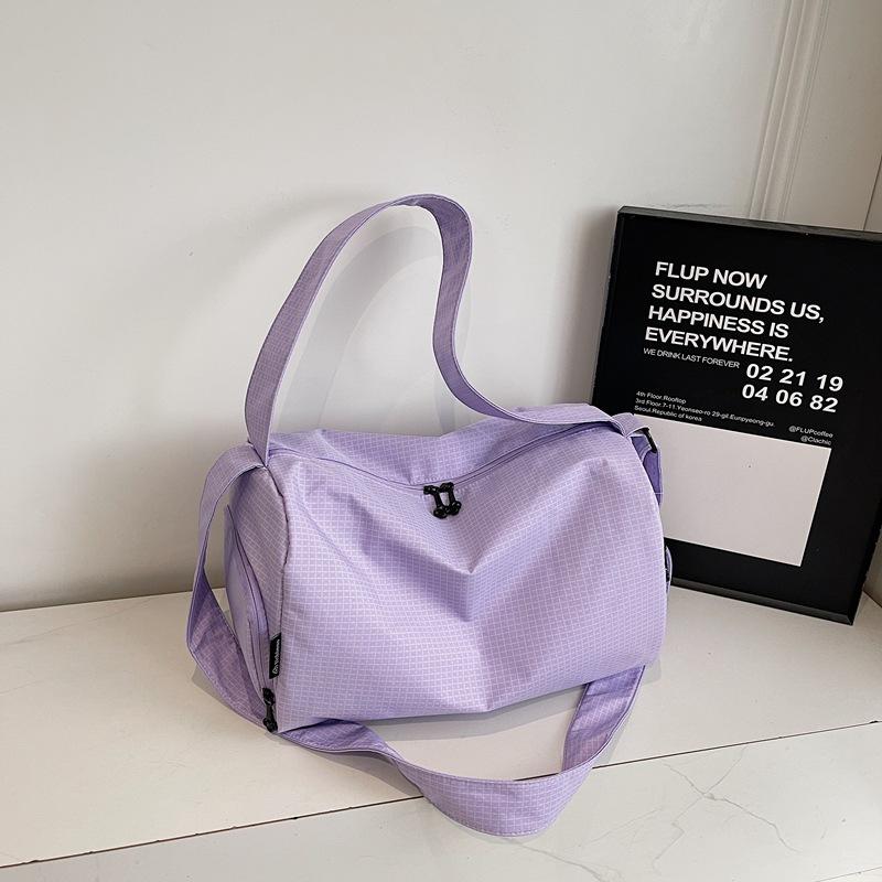 New portable sports bag, women's gym bag, large-capacity travel bag for short trips, shoulder bag, lightweight luggage bag for men, storage bag