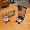 Electroplating model is suitable for iPhone17Promax mobile phone case cute Apple 16/15 quicksand rabbit 14/7P soft XR