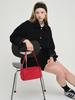 Beirut Suede Mini Skirt Black