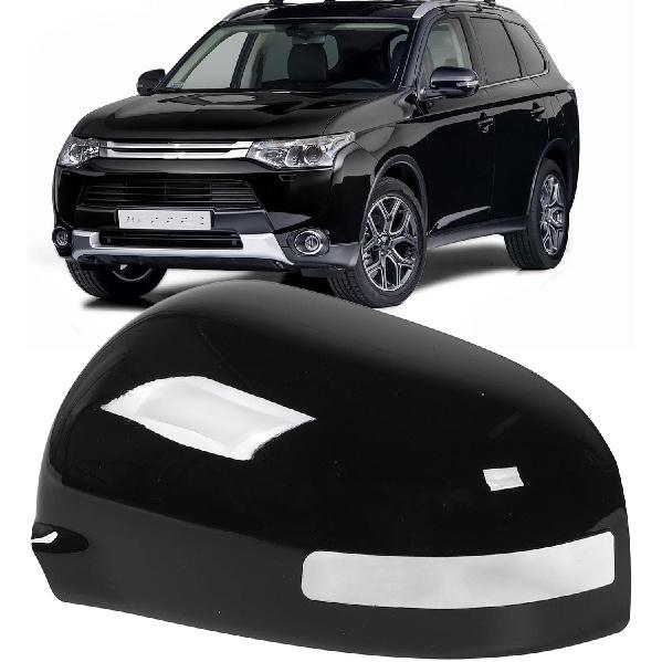 

ciciglow Car Rearview Mirror Cap Covers for Outlander 2013-2019, Left Right Side Mirror Covers Caps, Gloss Black Door Mirror Covers Caps, Easy Left (7632C647HA)