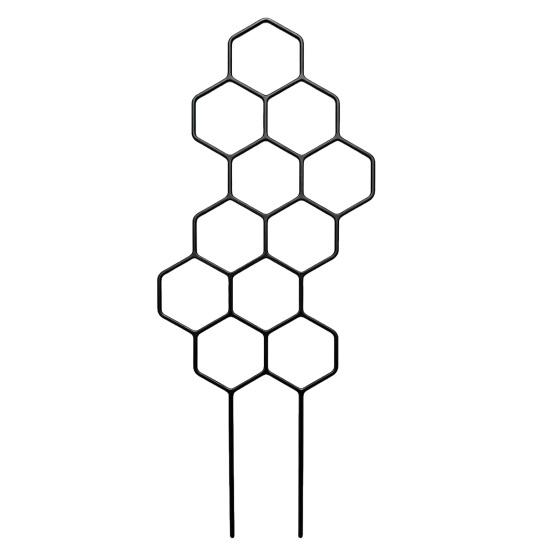

Potted Plants Trellis Honeycomb Shape Houseplant Trellis Plant Climber Support Garden Trellis for Climbing Plants Hoya Pothos