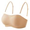 Liquid Foundation Invisible Opaque Non-slip Tube Top One Piece Non-marking Anti-light Gathering Shows Large Strapless Underwear Women