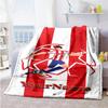 Atletico Madrid Personalized Name Blanket Lightweight Personalized Blanket Soft & Cozy Throw For Nap Bed Office Chair Office All-Season Use