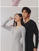 2025 Warm Pure Cotton Thickened Underwear Set for Couples - Antibacterial Base Layers for Men and Women