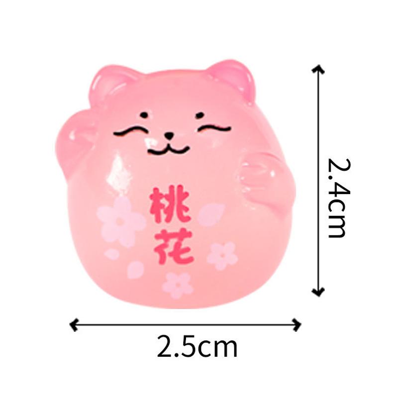 

Милые светящиеся украшения для автомобиля с котом удачи, креативные украшения для интерьера автомобиля, мини-декор с котом удачи, аксессуары для украшения as the picture