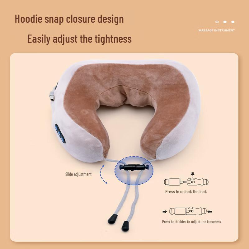 Enlluean U-Shaped Neck Massage Pillow