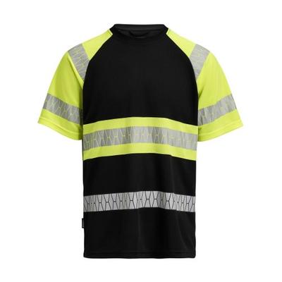 Jobman Mens Hi-Vis Stripes T-Shirt