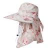 Big Eaves Tea Picking Hat Women'S Spring Summer Outdoor Sun Protection Sun Hat Face Mask Cycling Farm Hat