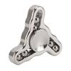 Fingertip Gyroscope Sensory Toy 3 Leaves Reduce Anxiety Smoothing Rotating Stainless Steel