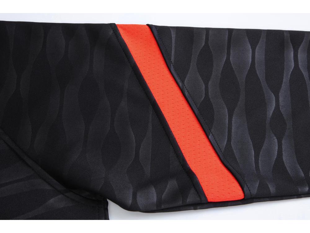 Parent-Child Spring & Autumn Jersey Sport Set: Long-Sleeve Half-Zip Training Suits for Men & Women