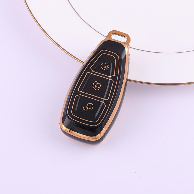 

Compatible Key Cover for Ford Focus, Kuga, Carnival, EcoSport, Mondeo, and Zhisheng Smart Cars