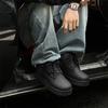 Große gelbe Stiefel Martin Stiefel Herbst und Winter neue lässige High-Top-Board-Schuhe Nische dicke Martin Stiefel Y