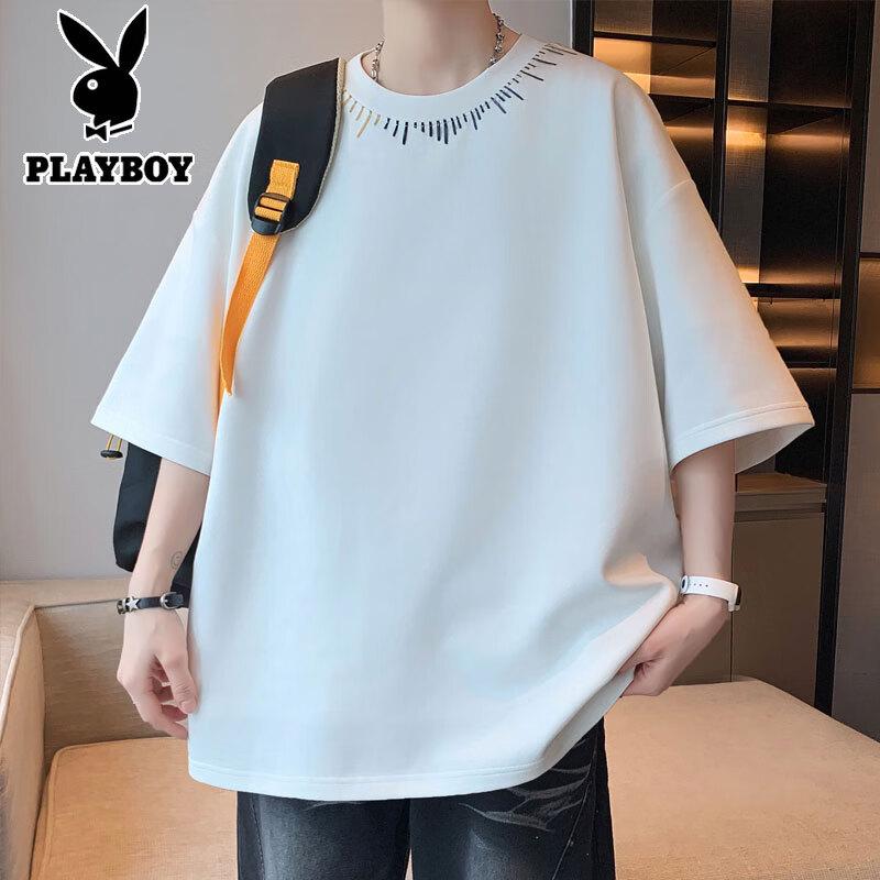 Playboy Men s Loose Fit Short Sleeve T-shirt L