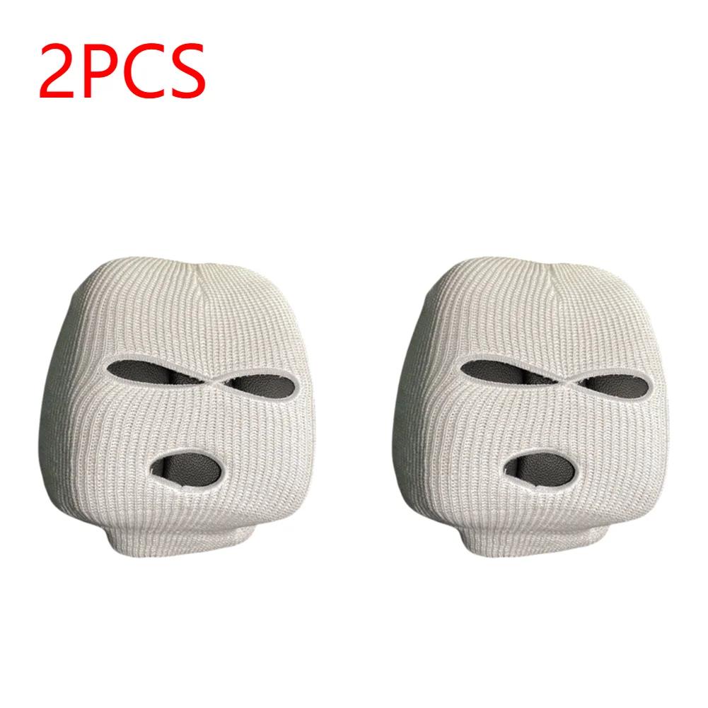 Halloween Car Headrest Cover Decoration Three Hole Headrest Cover Funny Car Seat Headcover Car Anti-Theft Warning Accessories