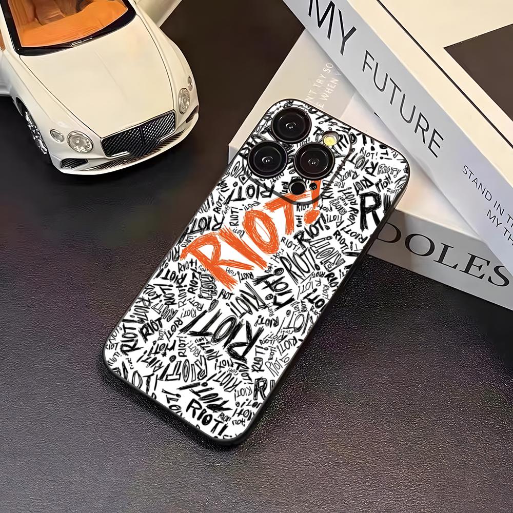 COOL Paramore Phone Case For 16 Pro Max Iphone 17 Pro Max 14 15 Plus 12 13 11 Pro Xr X Xs SE Back Cover