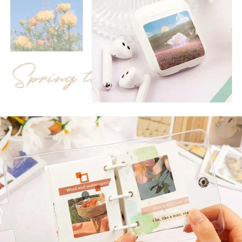 30pcs/pack 90patterns/pack Ins Material Stickers Book Scrapbooking Junk Journal Creative Stationery DIY Deco Stickers