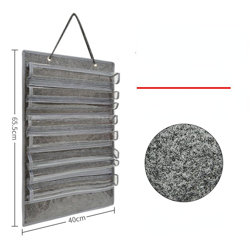 Dust Felt Wall Belt Rack Storage Organizer Taekwondo Arts Cover Holder Karate Hanging Martial with Display