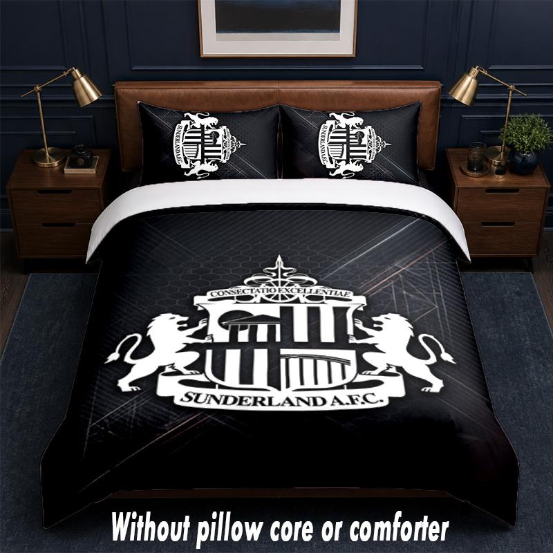 Set Biancheria da Letto Sunderland Design 1 Copripiumino + 2 Federe Morbido Traspirante Biancheria da Letto per la Casa