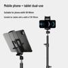 Universal Live Streaming Clip Holder for Phones & Tablets, Handheld Tripod Accessory, Detachable