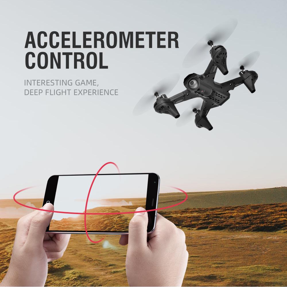 RC Drone with Camera Dual Camera Drone 4k RC Quadcopter WiFi FPV Drone Folding Drone Headless Mode
