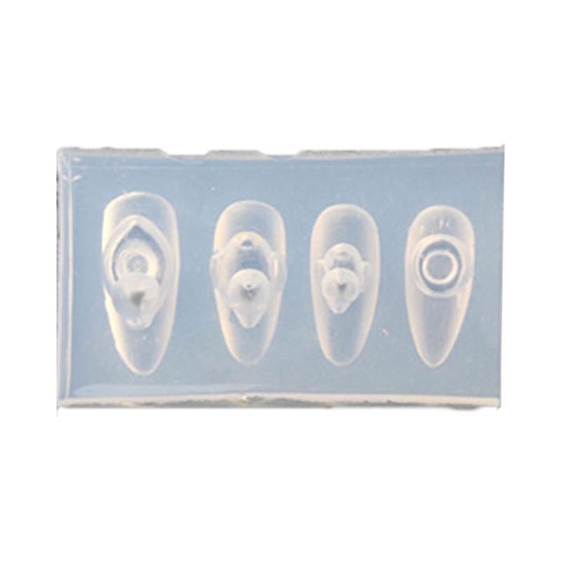 

Silicone Stamping Nail Art Molds Silicone Stamps Multi Shapes Nail Art Moulds DIY Nail Art Tools for Nail Decorations