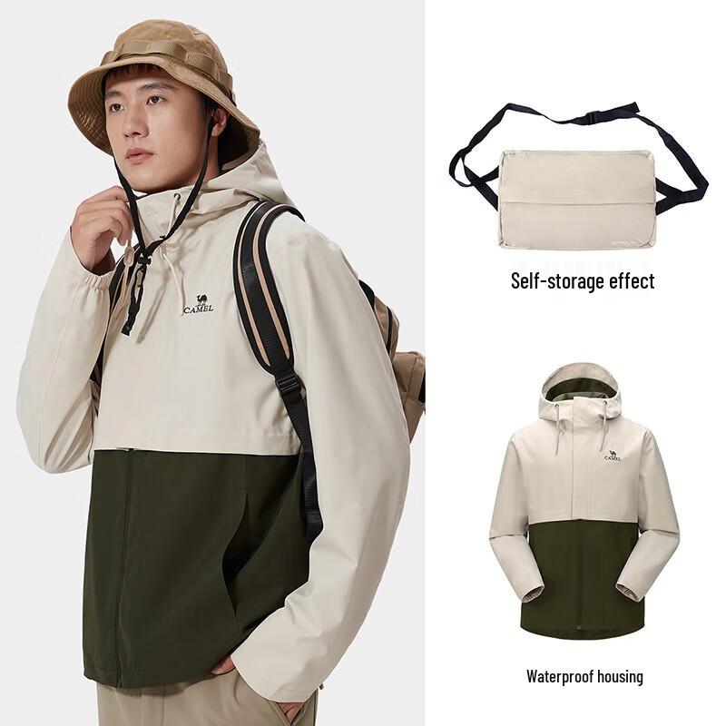 CAMEL Couple s Single-Layer Outdoor Jacket A0W2UH107A XXL