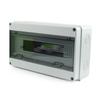 IP65 Waterproof Distribution Box HT-5/8/12/15/18/24 Way ABS Plastic Material Transparent Visual Window Wall-mounted Outdoor Use