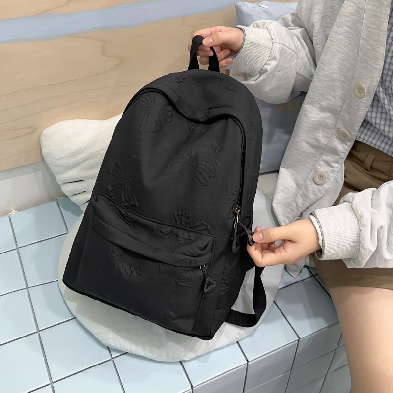 Minimalist student backpack teenage backpack nylon backpack fashionable girl backpack women's shoulder bag high school backpack