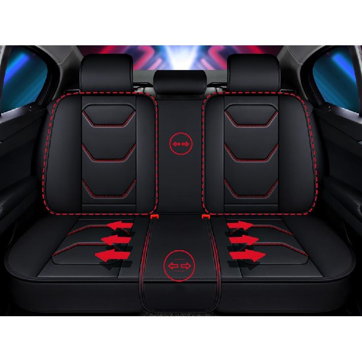 Buy Black Leather Car Seat Covers For Honda Civic 2006 2011 Fit