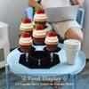 Clear Acrylic Hexagonal Display Rack Storage Stand For Doll Figures Jewelry Cosmetics Headset Collectibles Cupcake Dessert