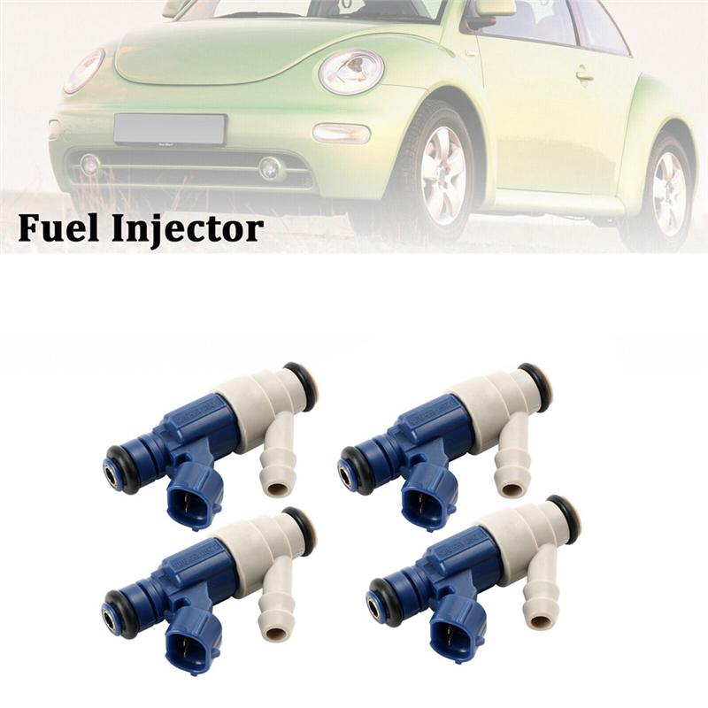 A28G-4Pcs Fuel Injectors Nozzles 0280155995 06A906031AC For VW Jetta Golf Beetle 2.0L I4 2001-2005 06A906031CB Replacement Parts
