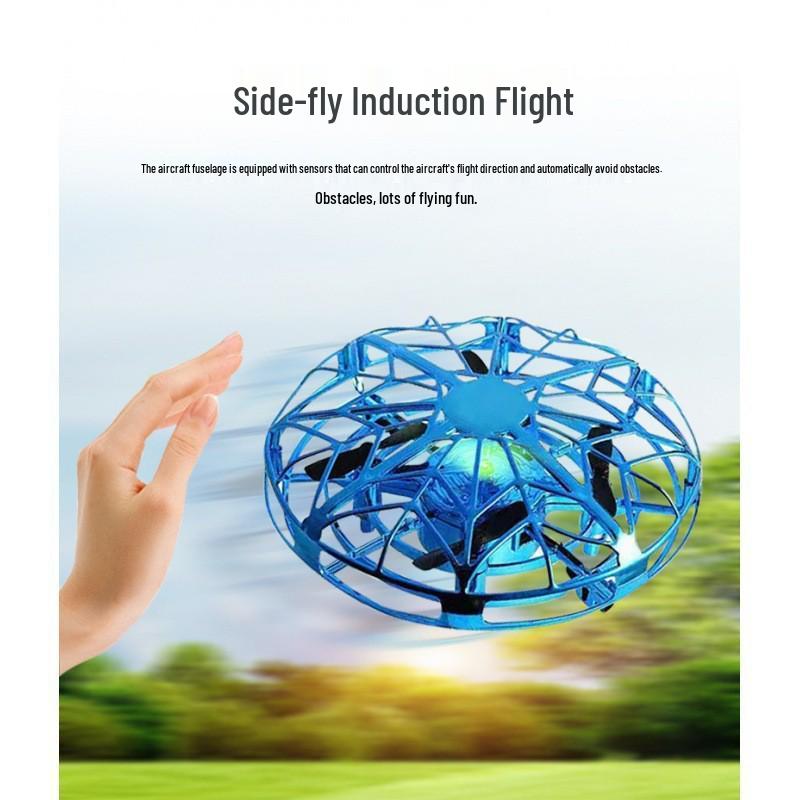 Luminous UFO Gyroscope Spinning Flying Ball Toy with Remote Control