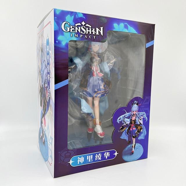Anime Figure Genshin Impact Klee Hibana Knight Action Figure Paimon Keqing Figurine Model Doll Toys