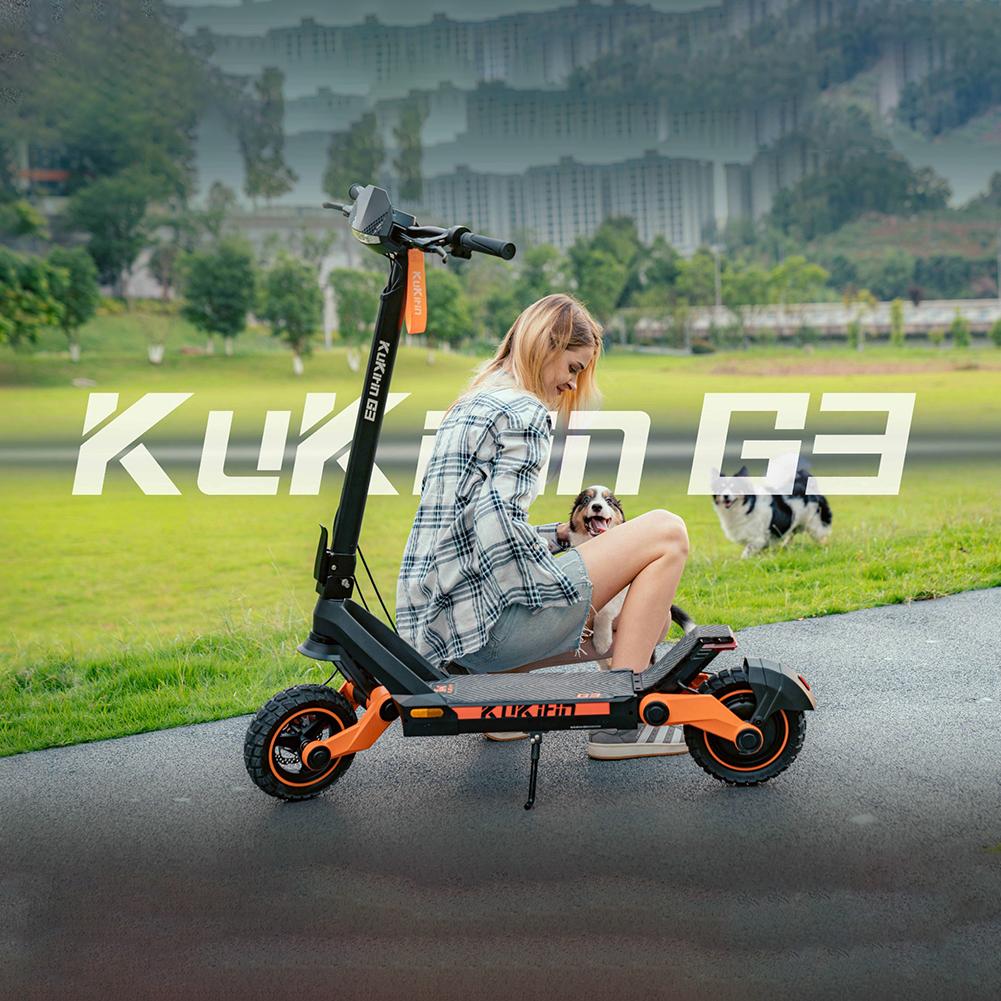 Skládací elektrická koloběžka Kukirin G3 10" 1200W motor Maximální rychlost 50 km/h Městská elektrická koloběžka 52V 18AH Dojezd 63 km Nosnost 120 kg