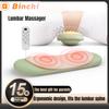 Waist Airbag Massager Hot Compress Vibration Pulse Relieves Back Pain Home Lumbar Massager
