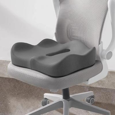 1pc Ergonomic Memory Foam Seat Cushion 3D Support Cushion Washable Polyester Car Office Essentials Comfortable for Long Sitting