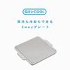 GEL-COOL Bento Babykost Kühlung Schnelle Kälteplatte Wärmeableitung Ca. B21T18H2cm Isoliert Zeitsparend Küchenartikel Hellgrau
