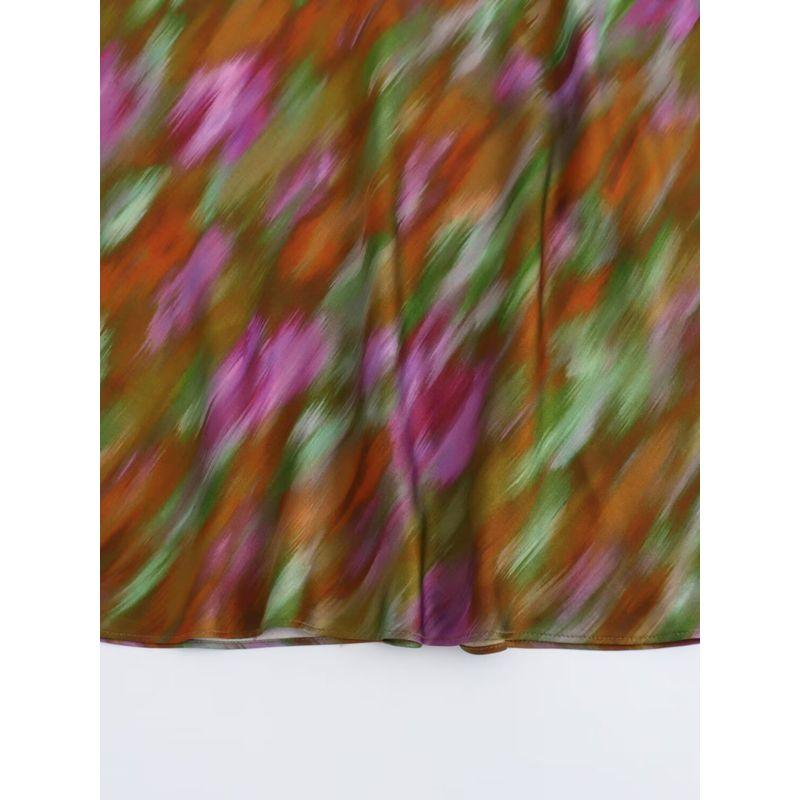 Kaslead New Arrival Women's Clothing Fashion Style Fashion Silm Spaghetti-Strap Floral Print Dress 8148036